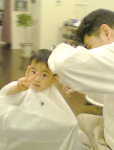 男前カット-2006-8-6