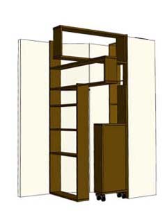 受付の改装-2007-10-29