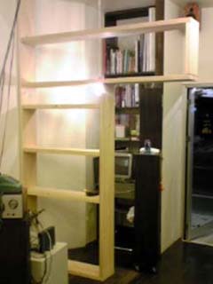 受付の改装-2007-10-29