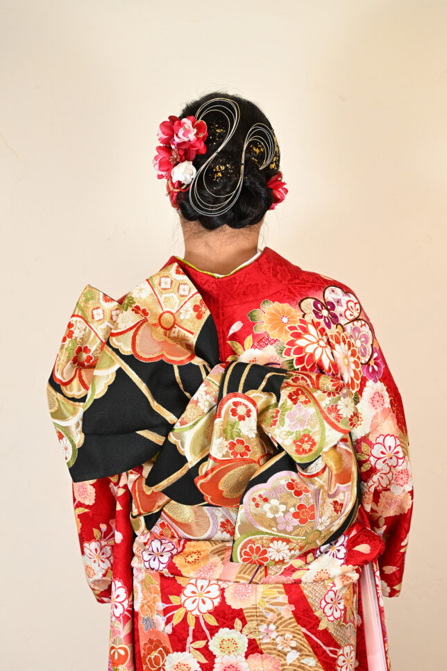 練馬区　大泉学園　成人式　着付け