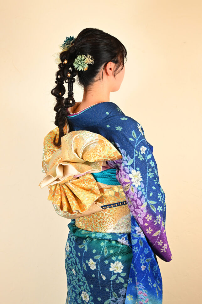 練馬区　大泉学園　成人式　着付け