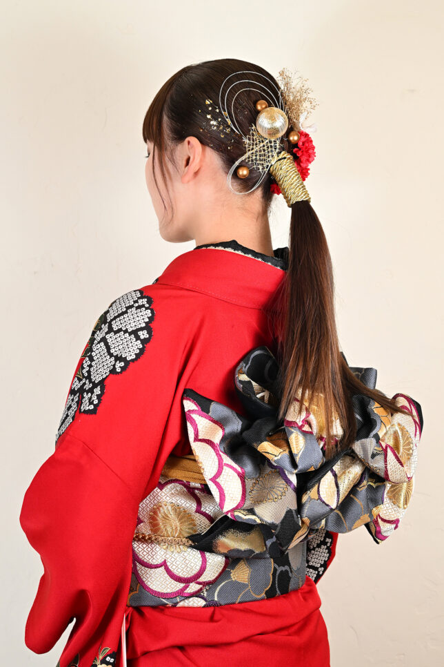 練馬区　大泉学園　成人式　着付け